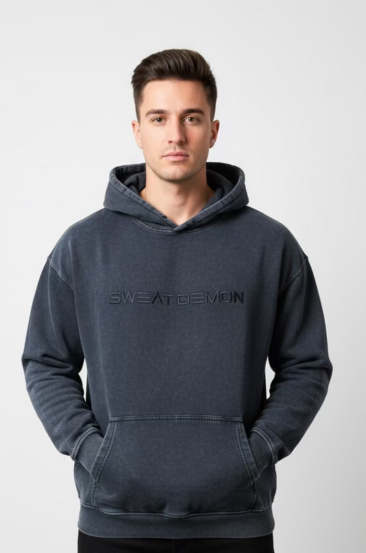 SWEAT DEMON Hoodie Limited Edition Embroidery